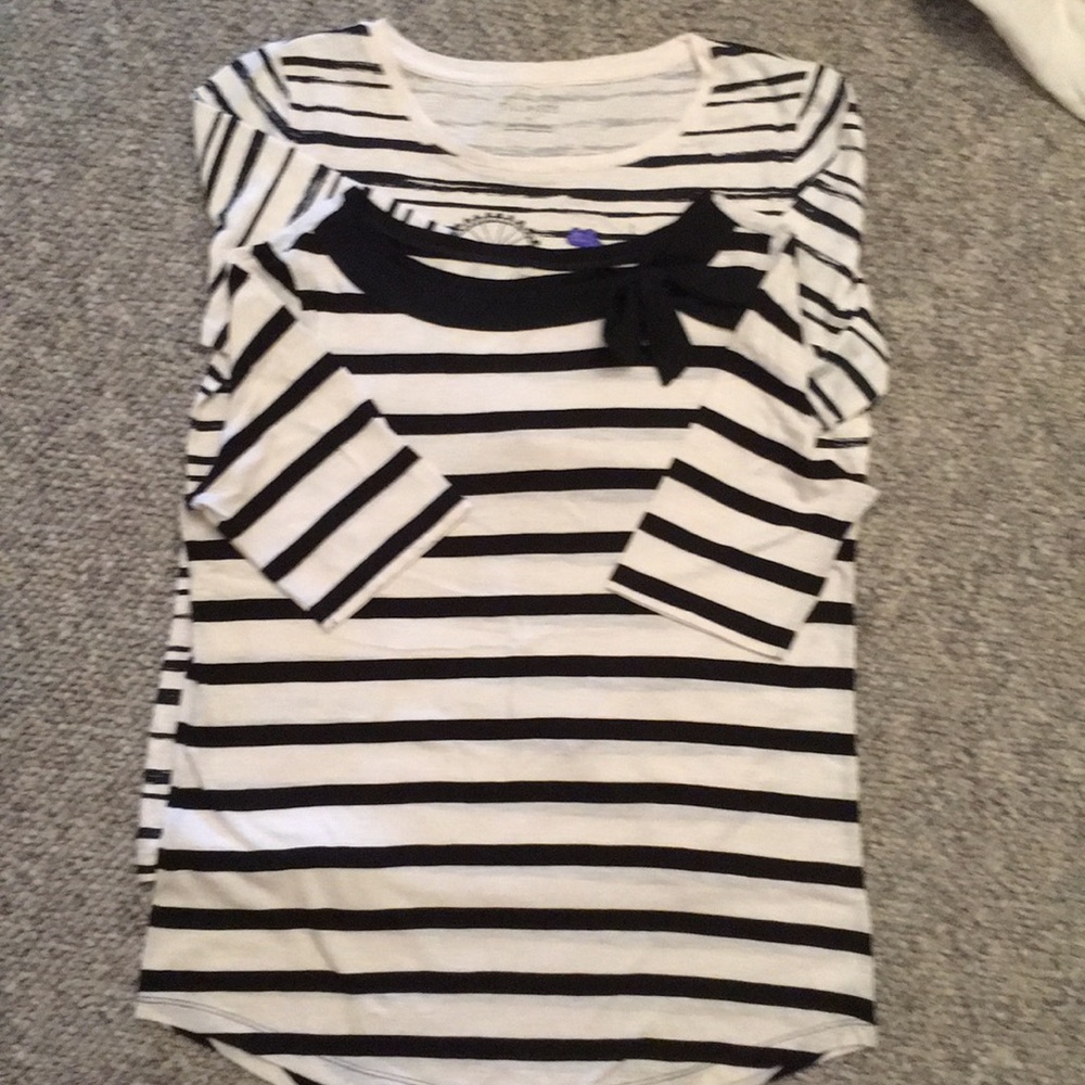 2 washable cotton tops